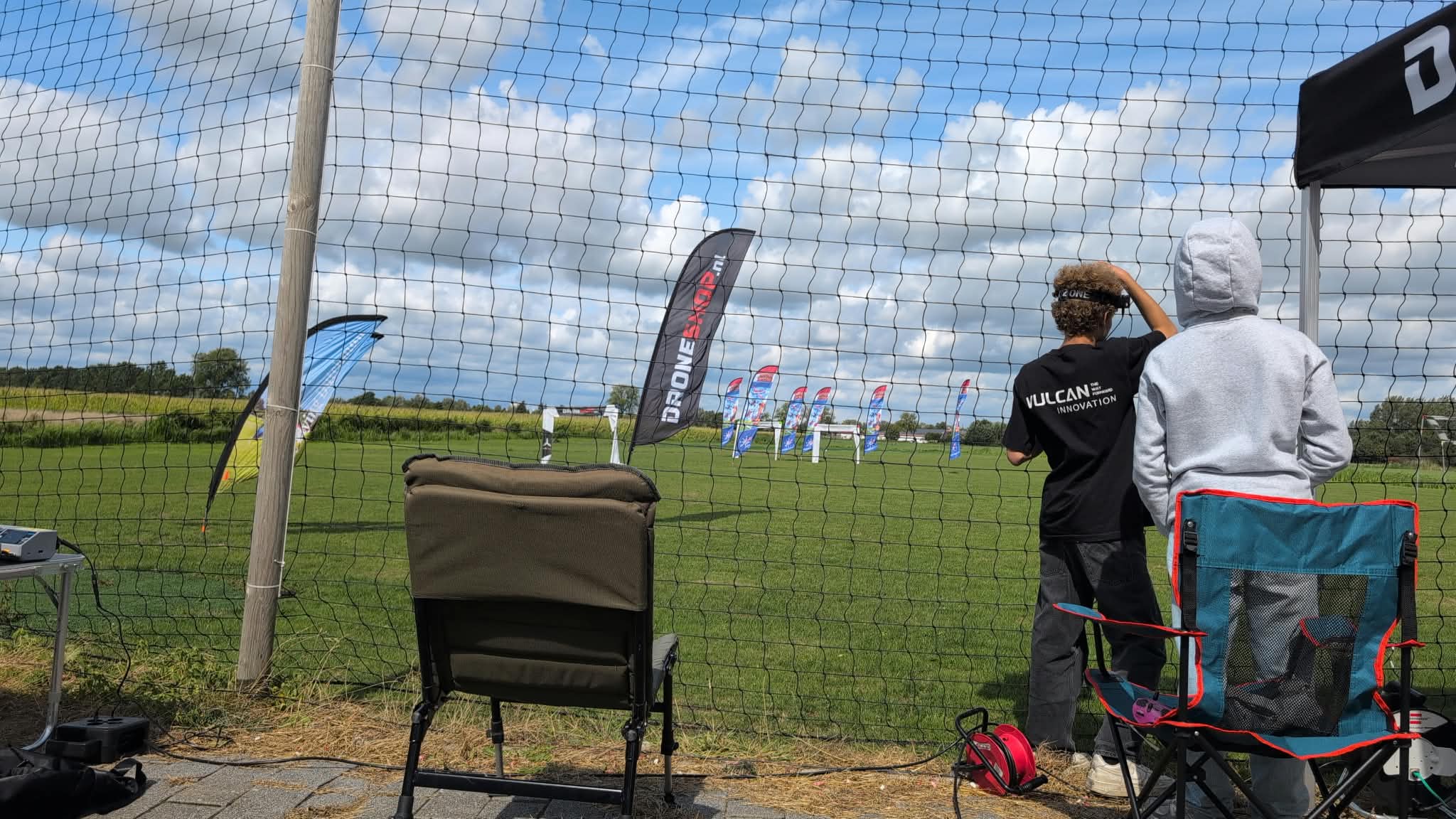 Drone-evenement op het vliegveld